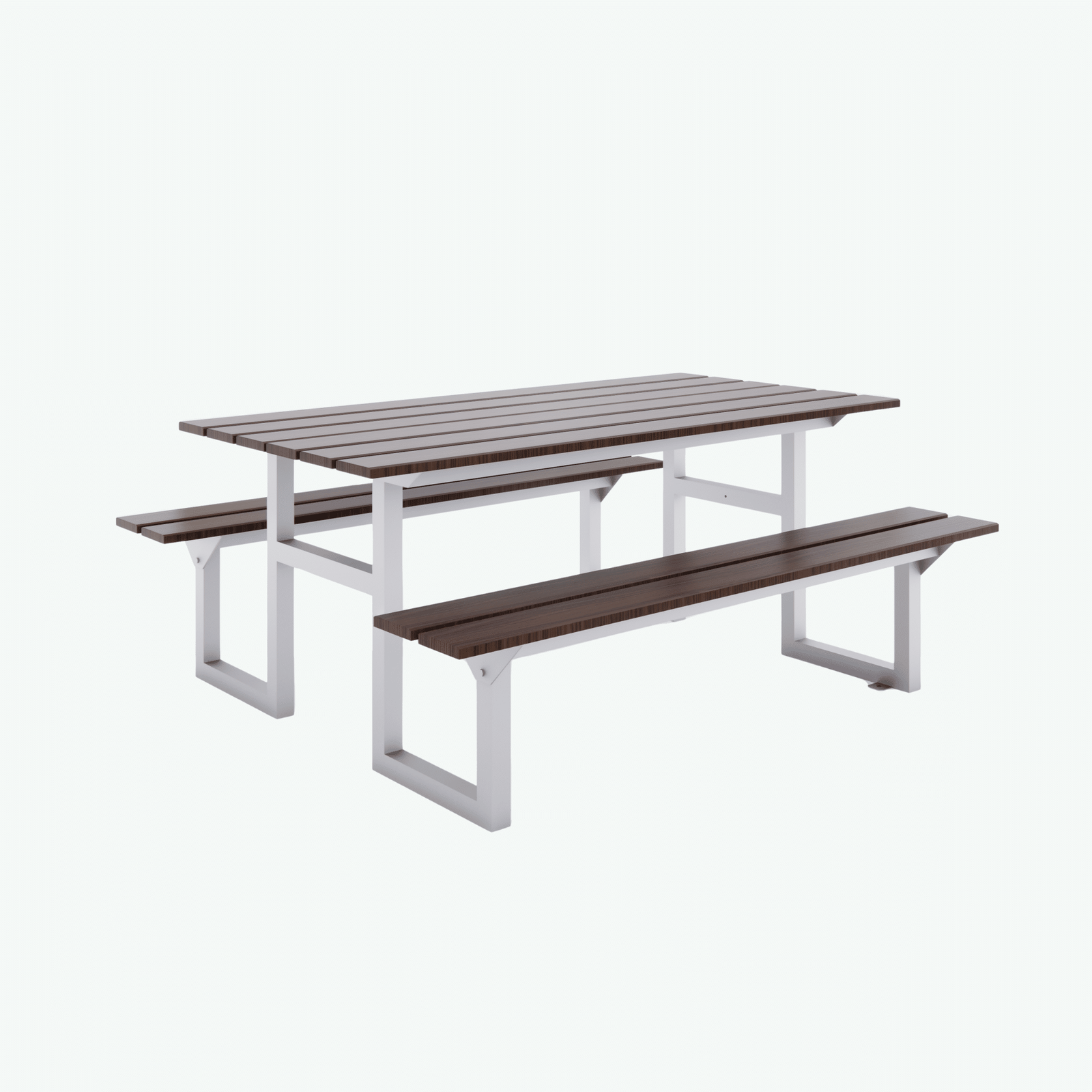 Standard Heavy Duty Utility Picnic Table - Koko Brown