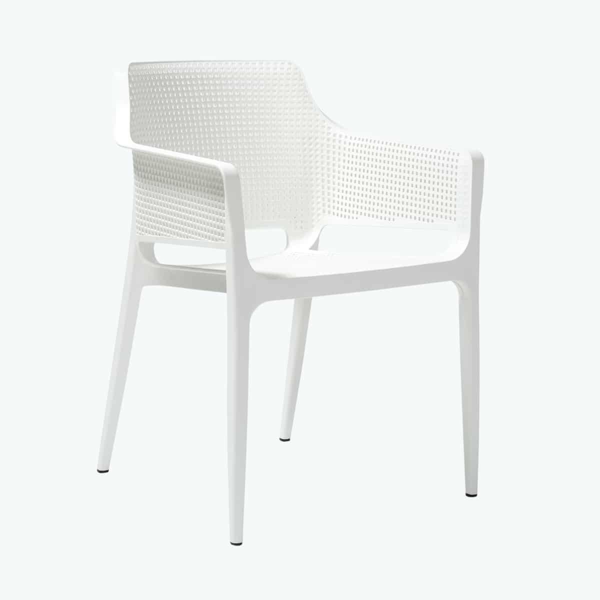 Boom Armchair - White
