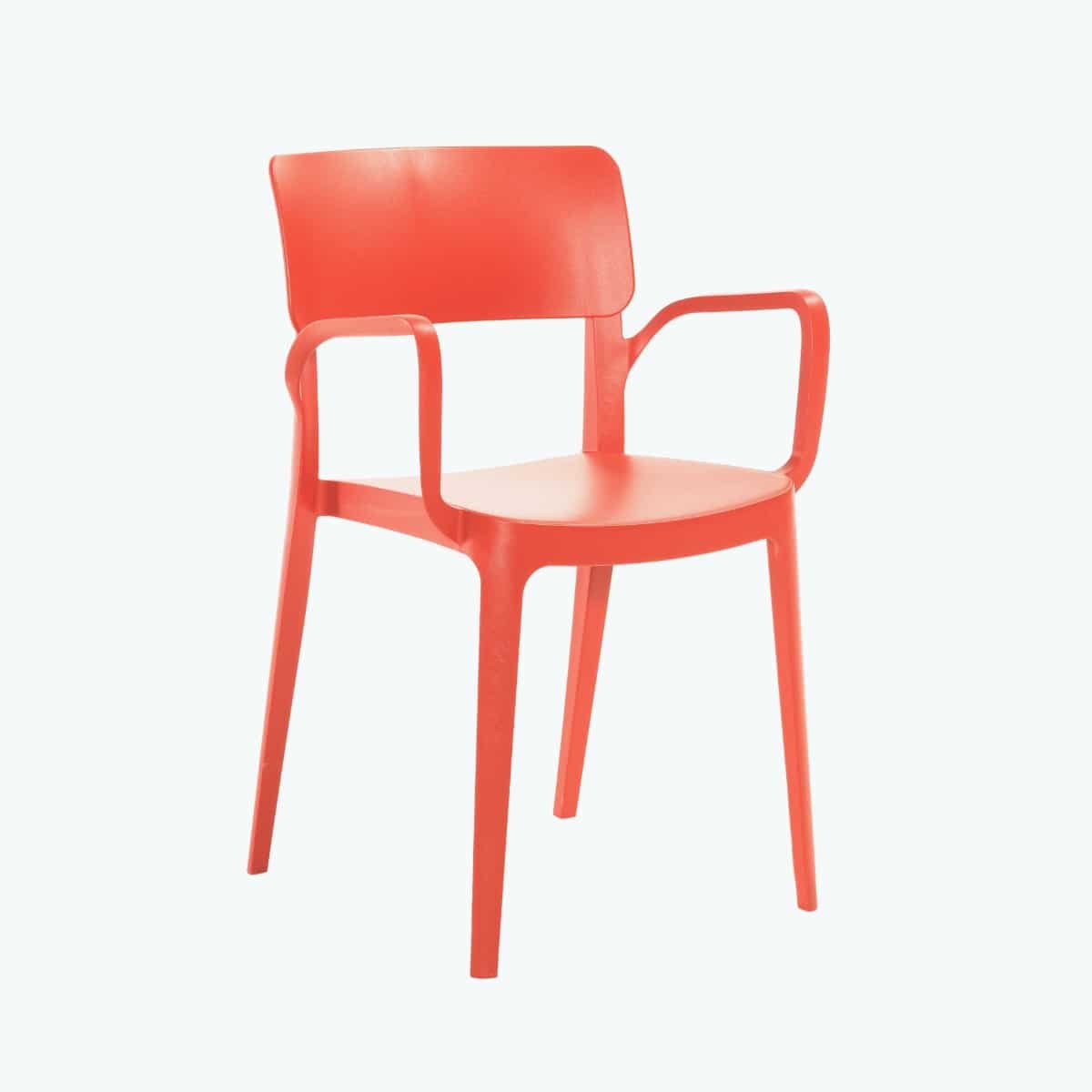 Panora Armchair - Red