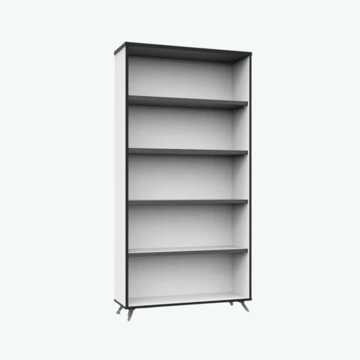 Rapid Infinity Bookcase 1800H - White
