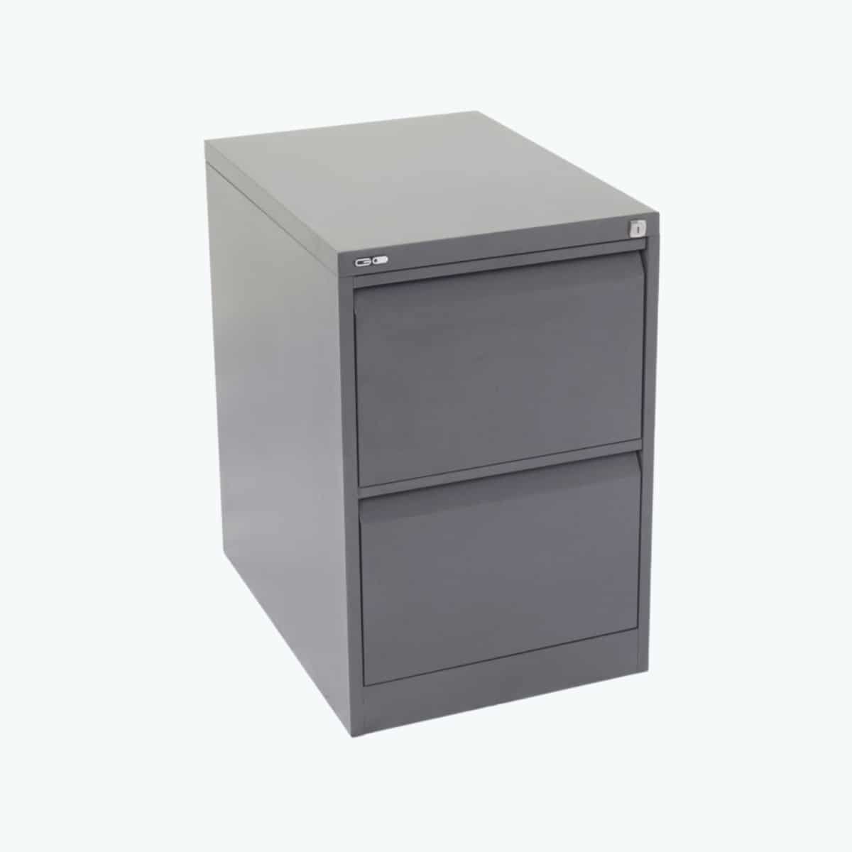 GO Vertical Filing Cabinet - Graphite Ripple