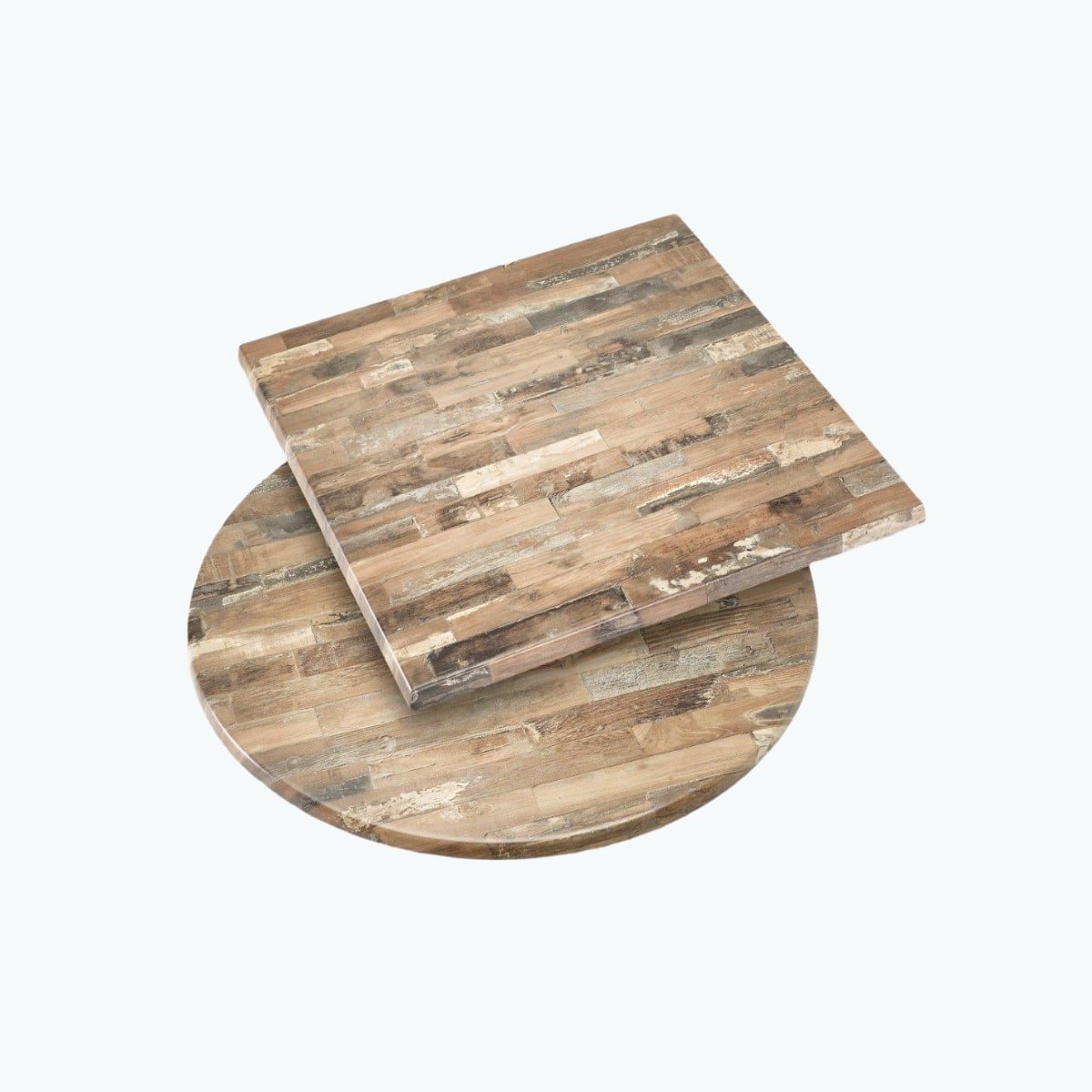 Gentas Table Top – Rustic Blockwood