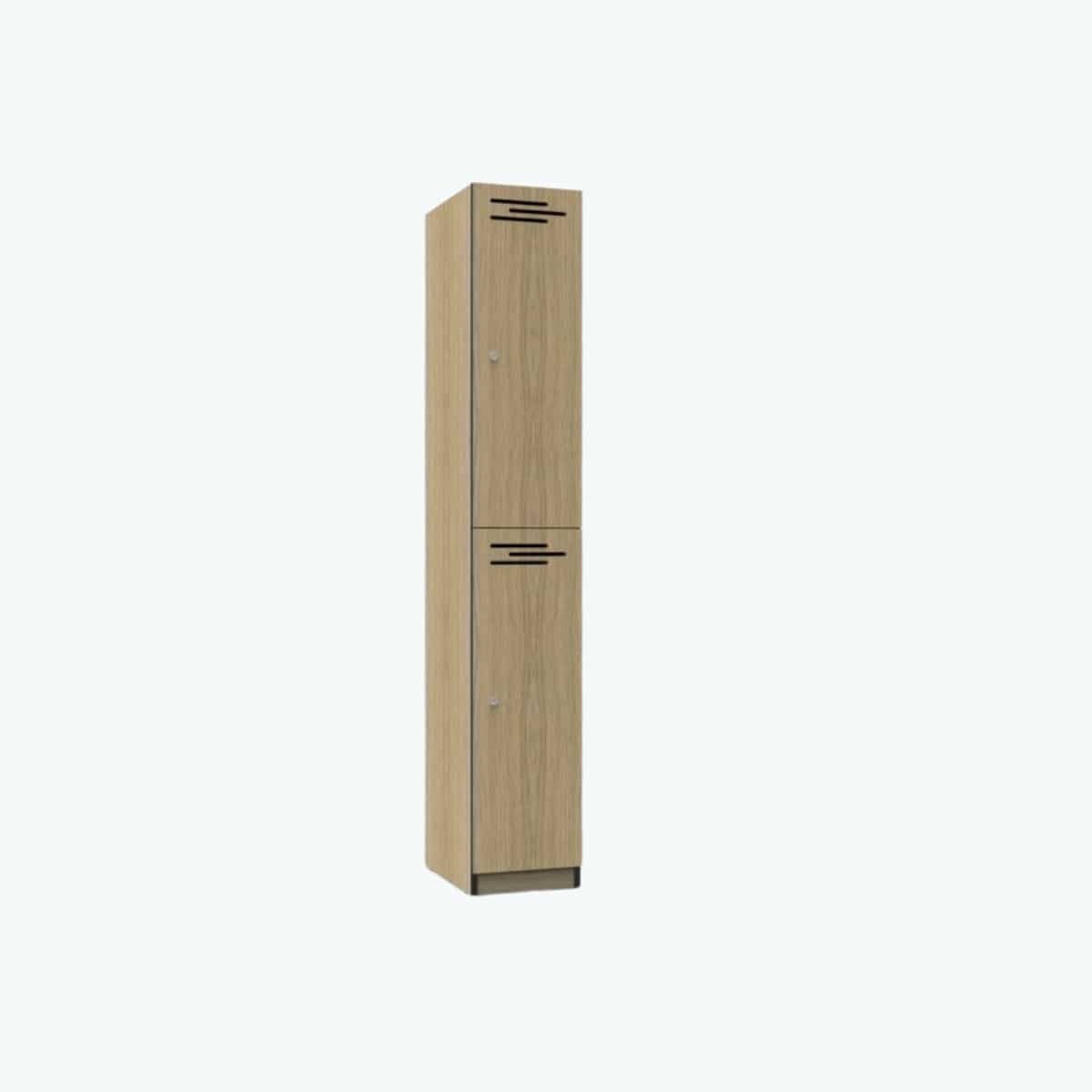 Melamine Locker 2 Door