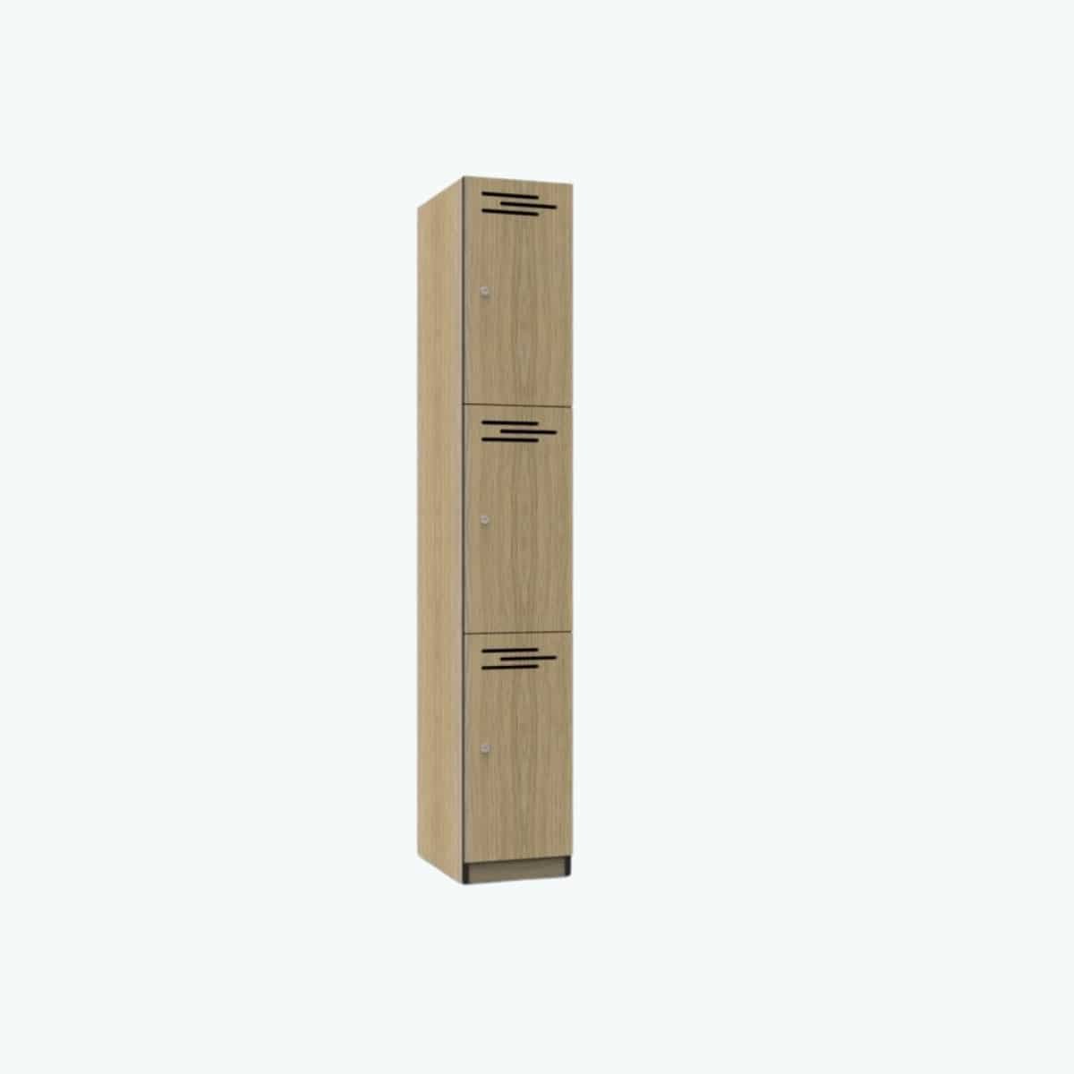 Melamine Locker 3 Door