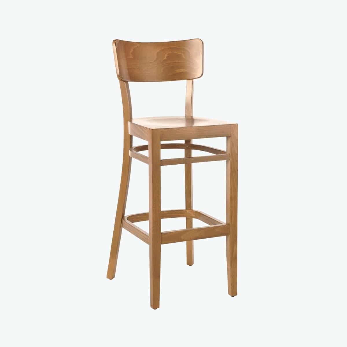 Newport Stool (Light Walnut)