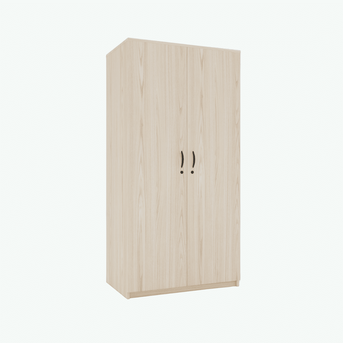 MCF 2 Door B2B Wardrobe - Milkwood