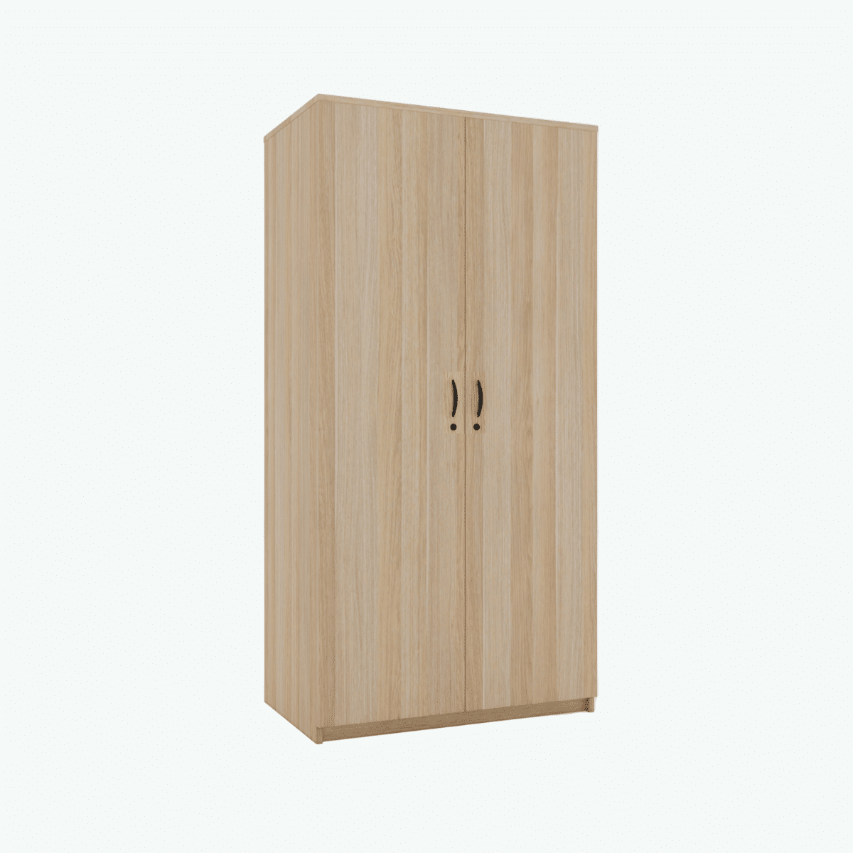 MCF 2 Door B2B Wardrobe - Natural Oak
