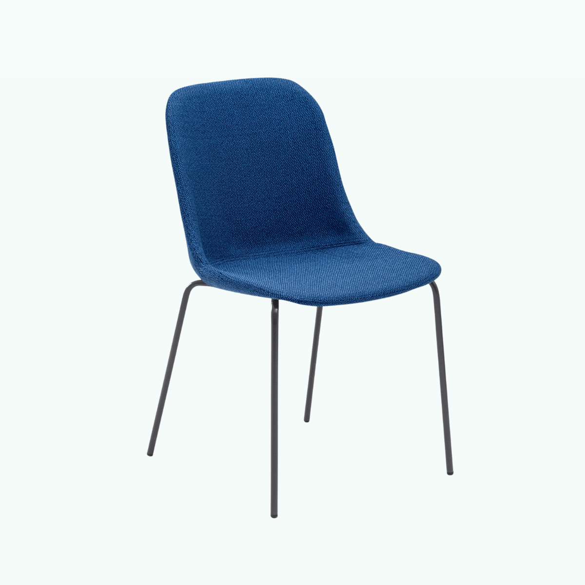 Shell-MP Pad Chair - Dark Blue
