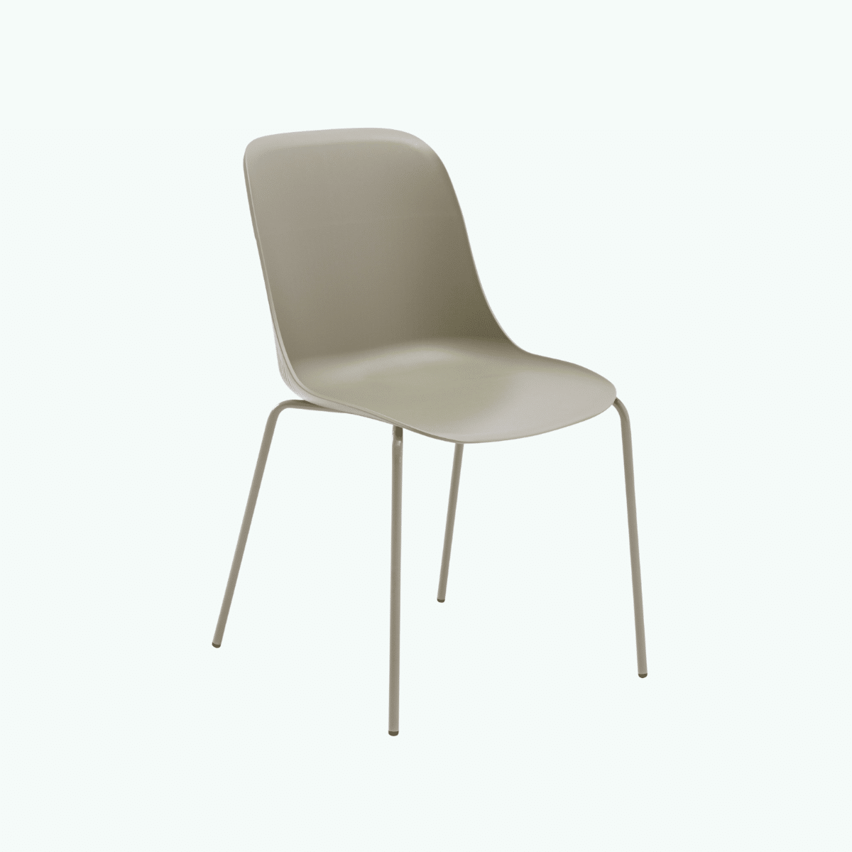 Shell-MP Chair - Cement Gray