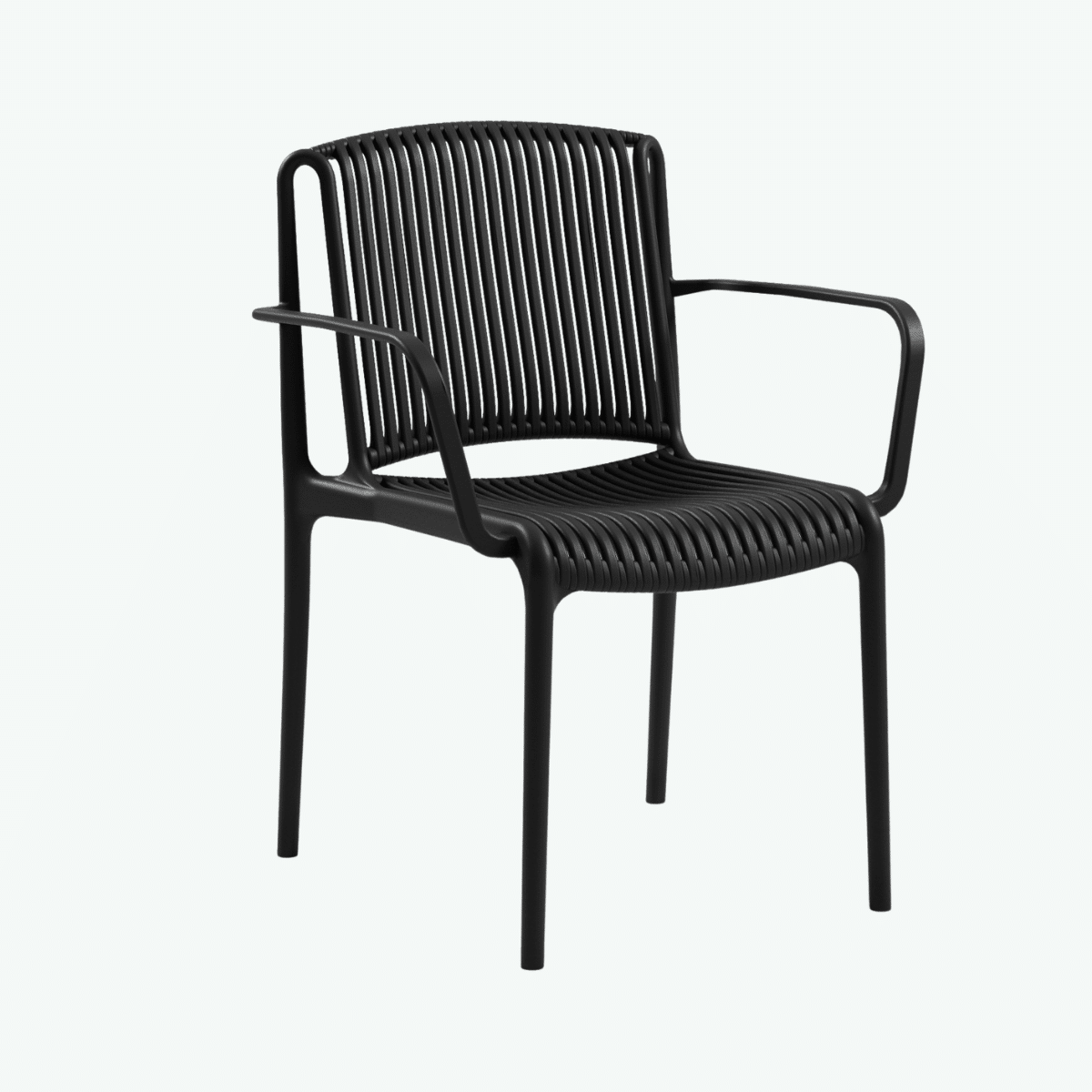 Nes Arm Chair - Black