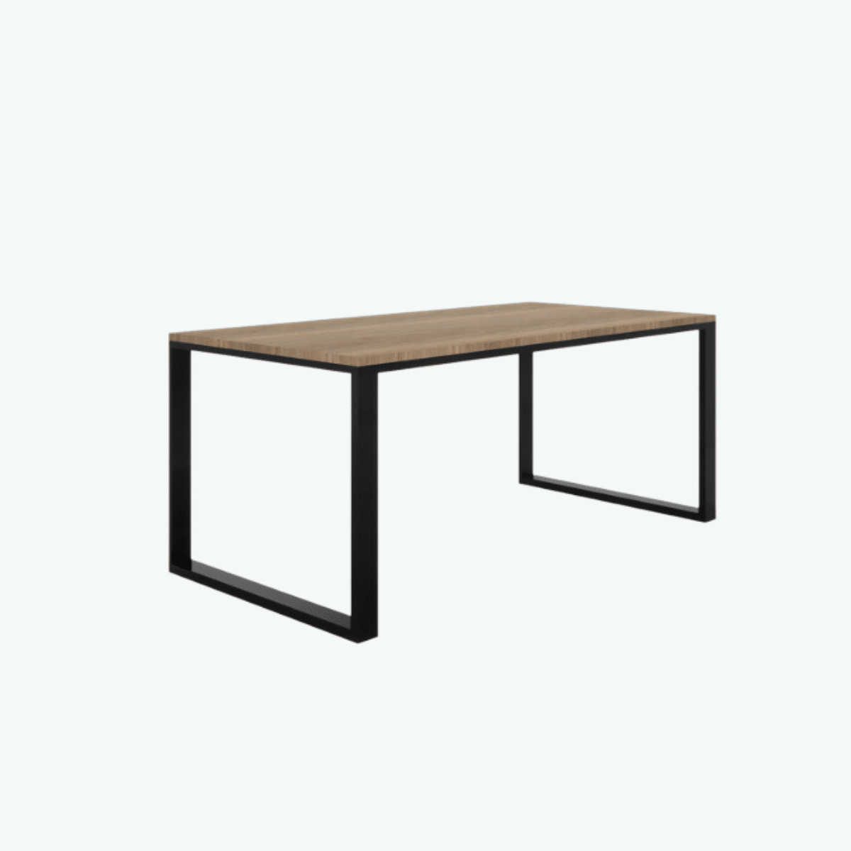 Sled Table - Natural Walnut