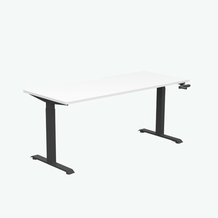 Boost Crank Single Sided Workstation - White