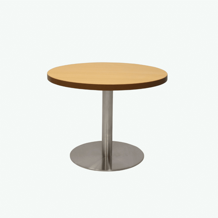 Estillo Round Coffee Table - Stainless Steel