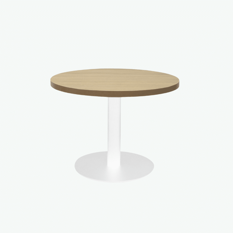 Estillo Round Coffee Table - White