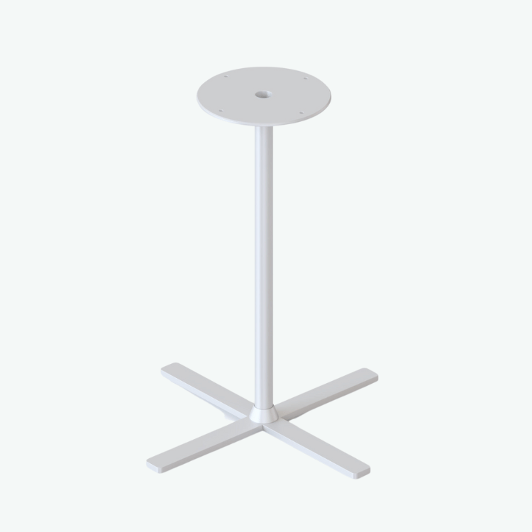 Kolo Side & Coffee Table Base - White