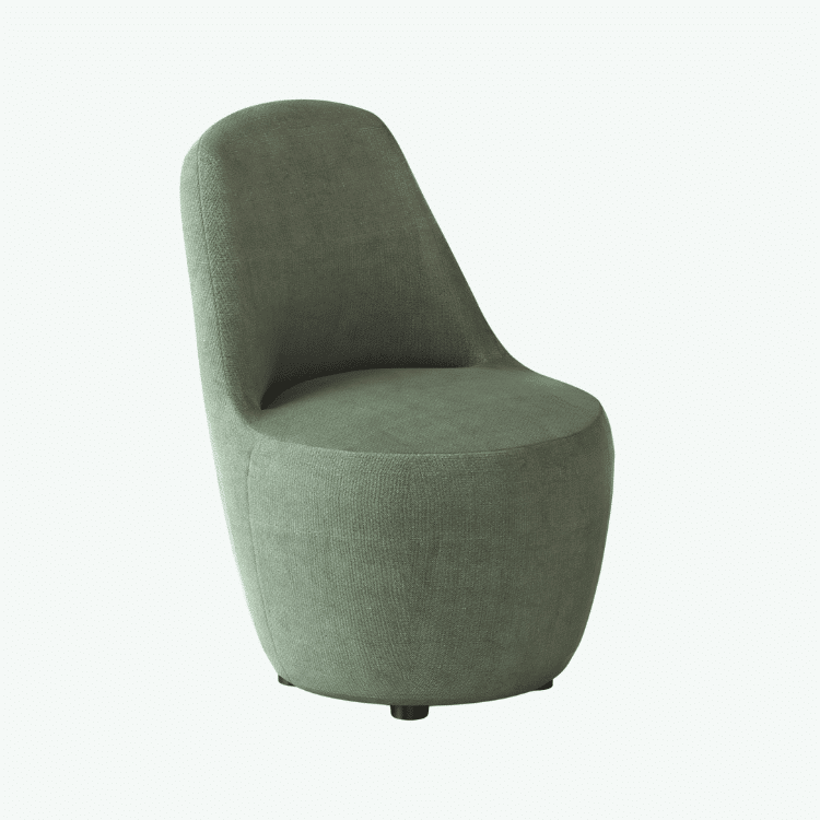Myk Single Lounge Chair - Olive