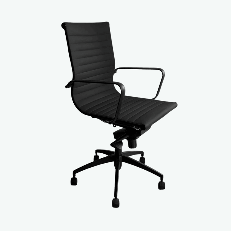 PU605M Executive Chair - Black