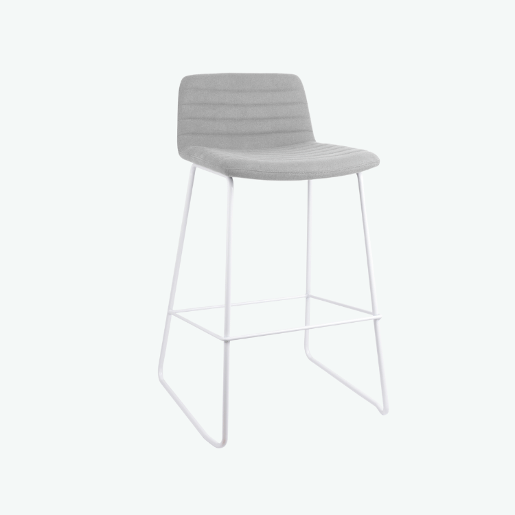 Pixel Bar Stool - Light Grey