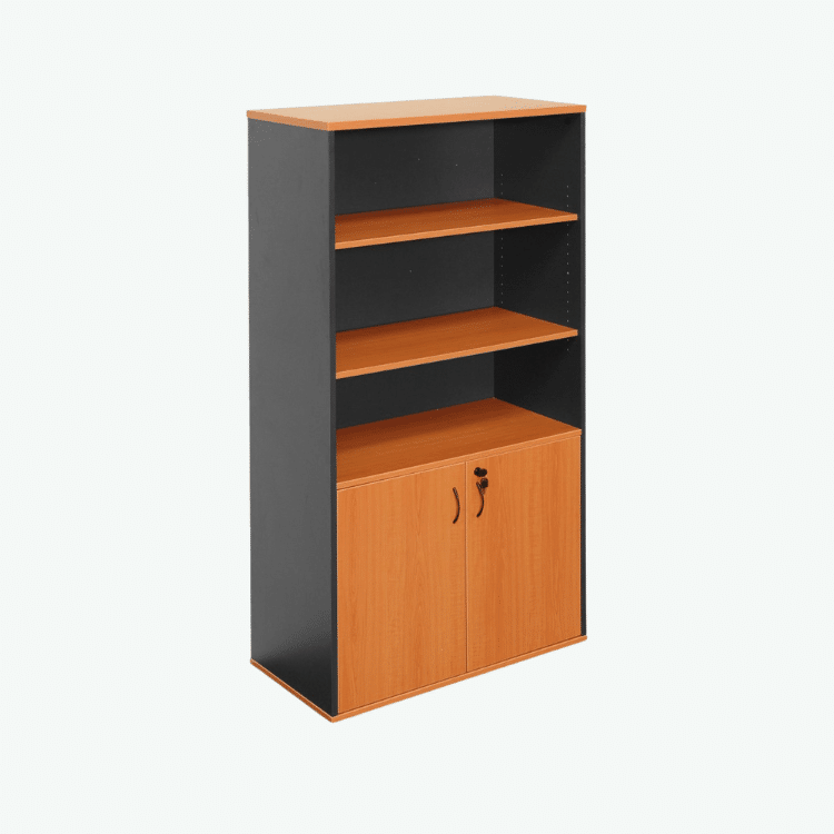 Rapid Worker Lockable Wall Unit - Cherry