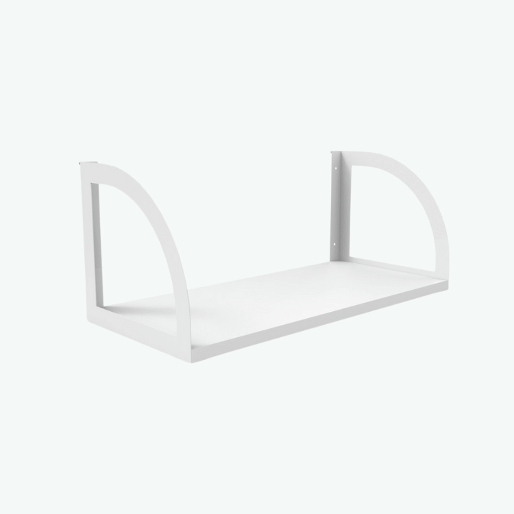 Screen-Hung Shelf - White