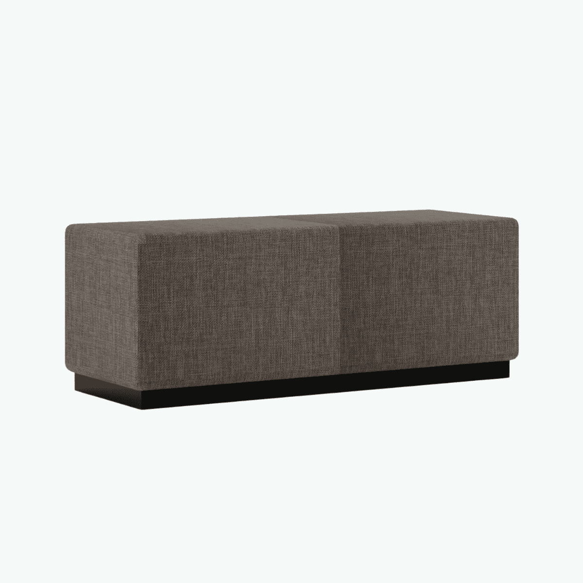 Chicago Ottoman 4 - Warwick Beachcomber Taupe