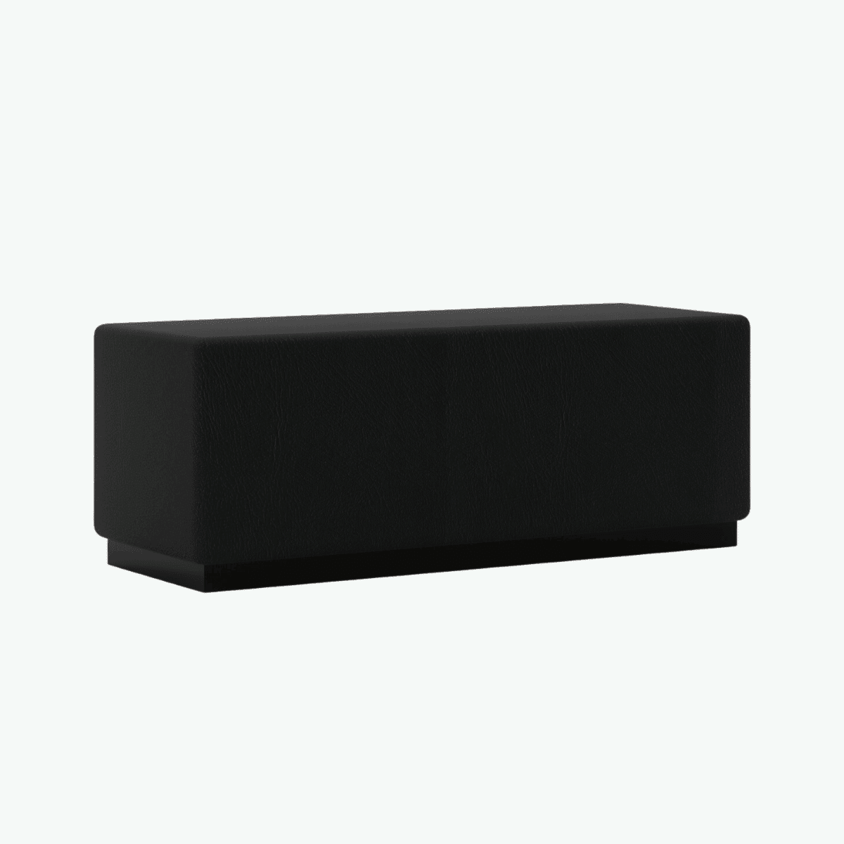 Chicago Ottoman 4 - Wortley Studio Encore Black