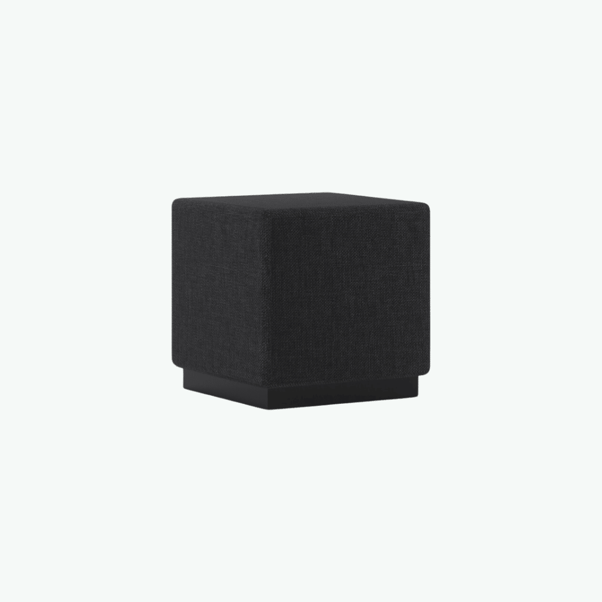 Chicago Ottoman 1 Cubed - Warwick Beachcomber Graphite