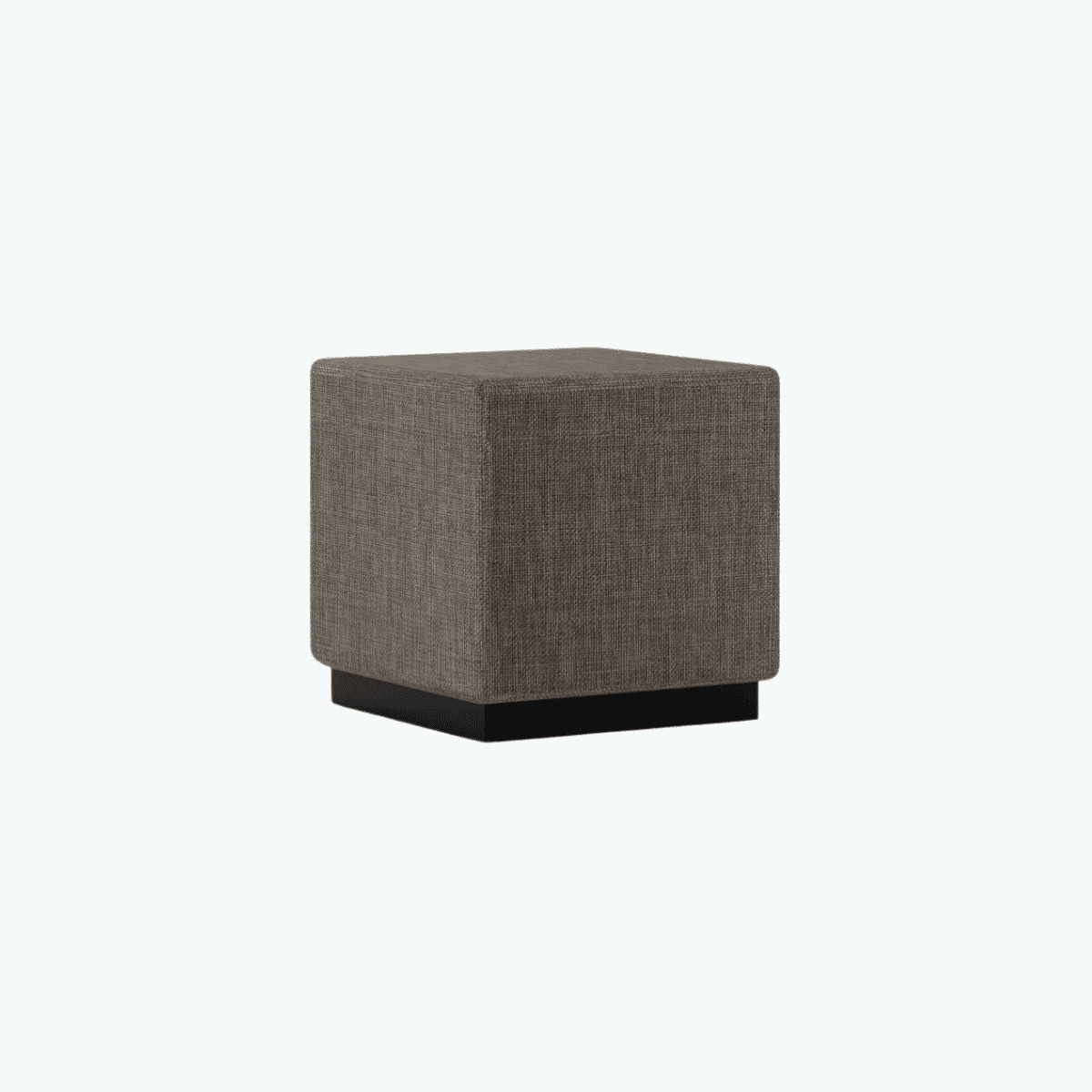 Chicago Ottoman 1 Cubed - Warwick Beachcomber Taupe