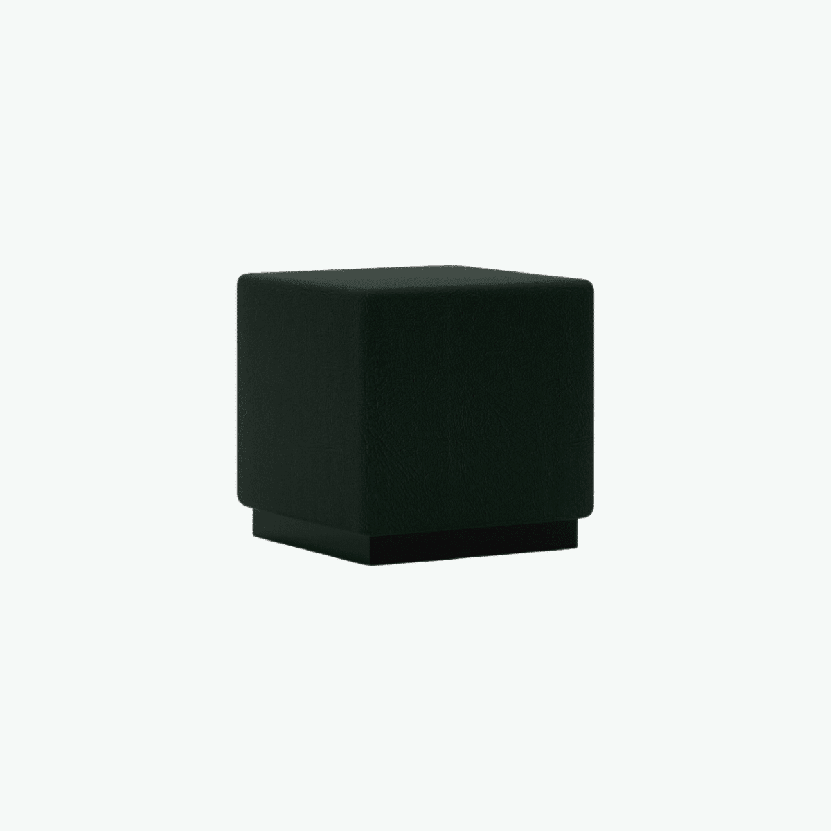 Chicago Ottoman 1 Cubed - Wortley Studio Encore Forest