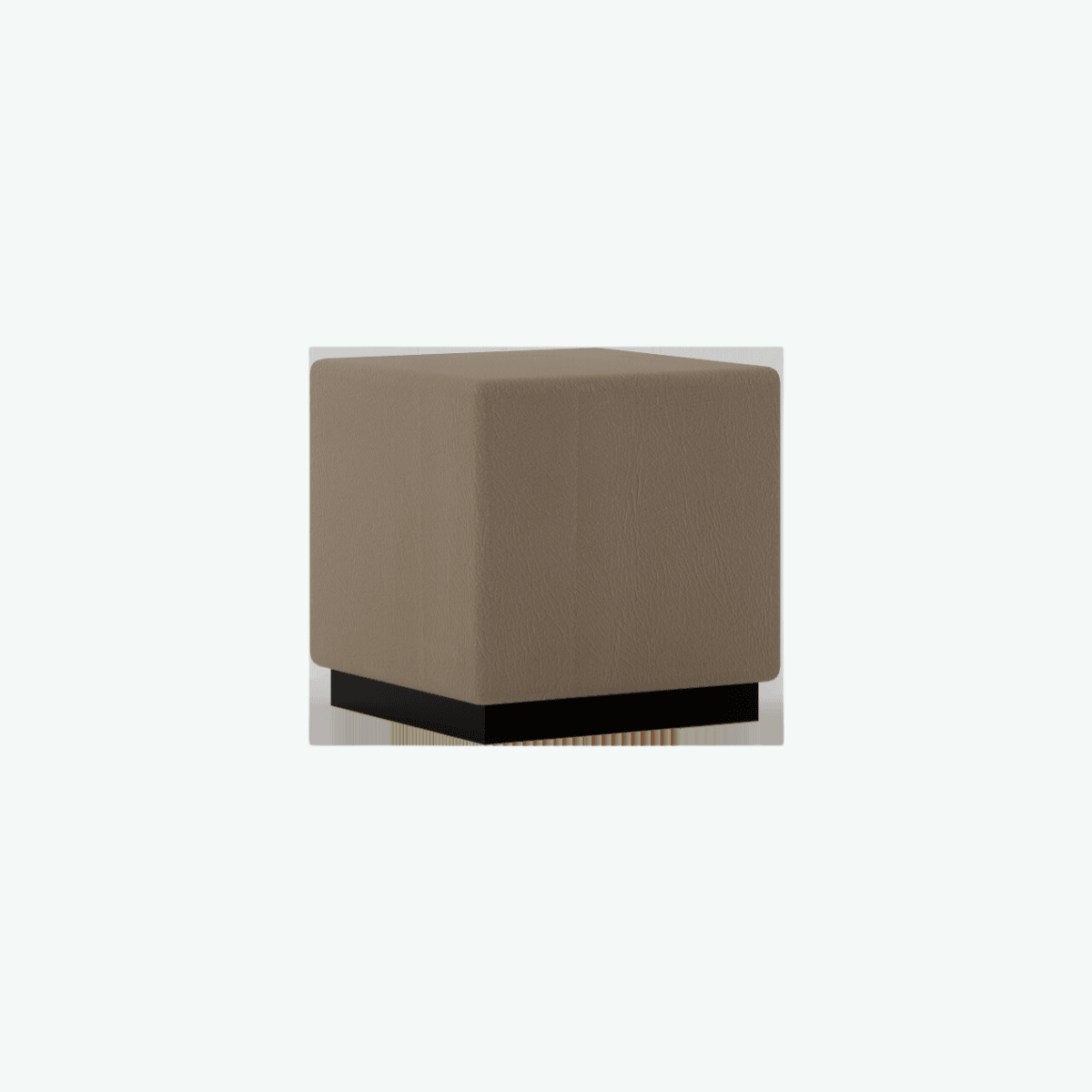 Chicago Ottoman 1 Cubed - Wortley Studio Encore Sand