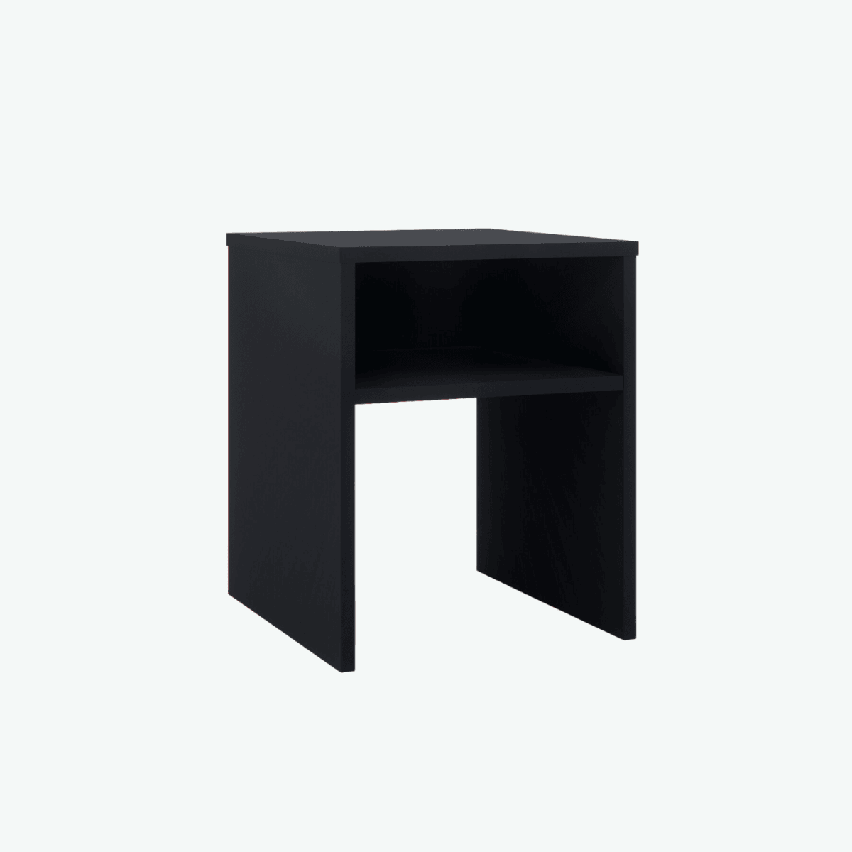 MCF Bedside Table With Shelf - Terril