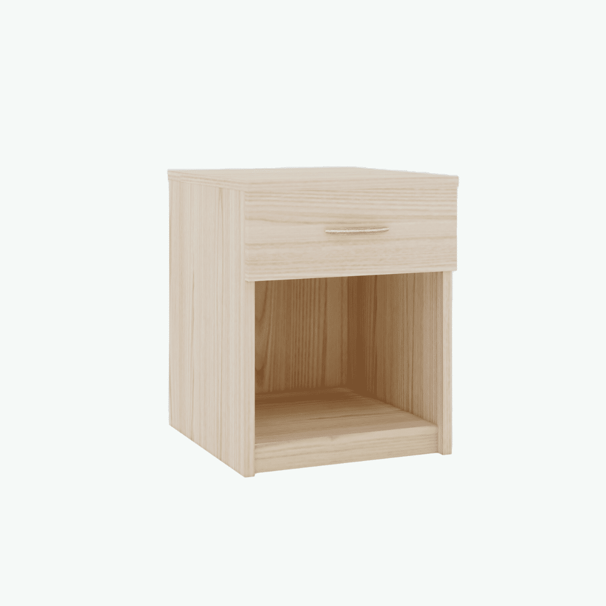 MCF Bedside Table With Top Drawer - Milkwood