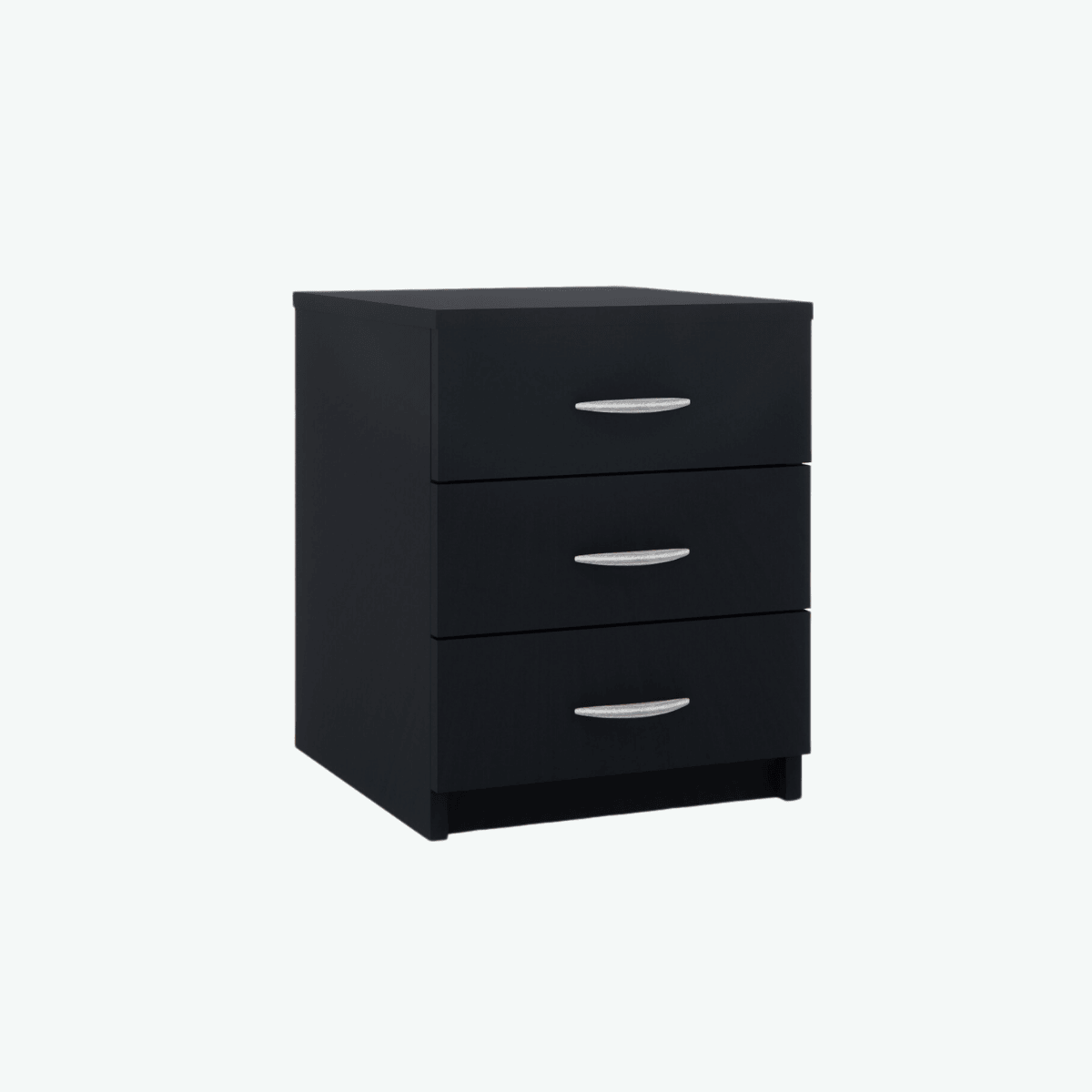 MCF Bedside Table With 3 Drawers - Terril