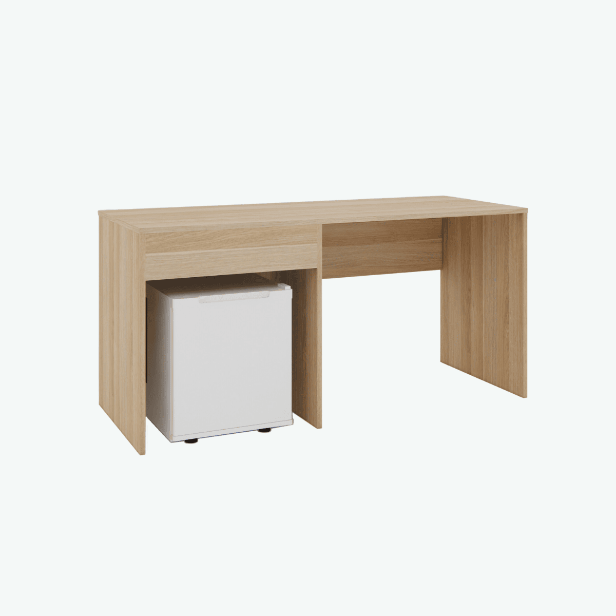 MCF Desk & Fridge Combo