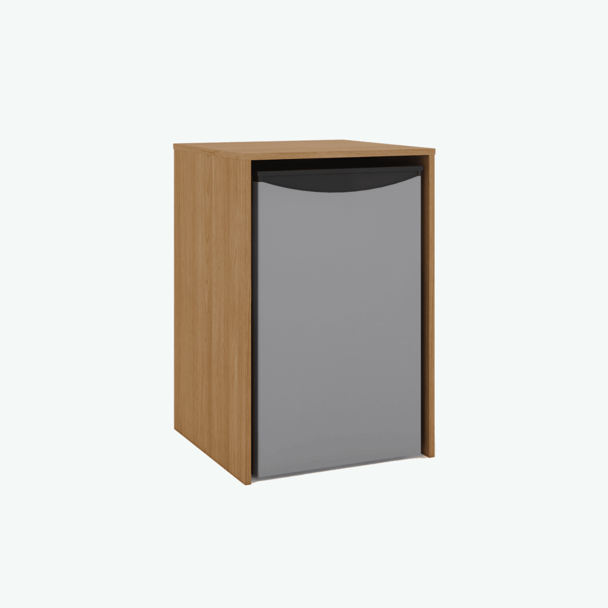 MCF Fridge Hutch - Elegant Oak