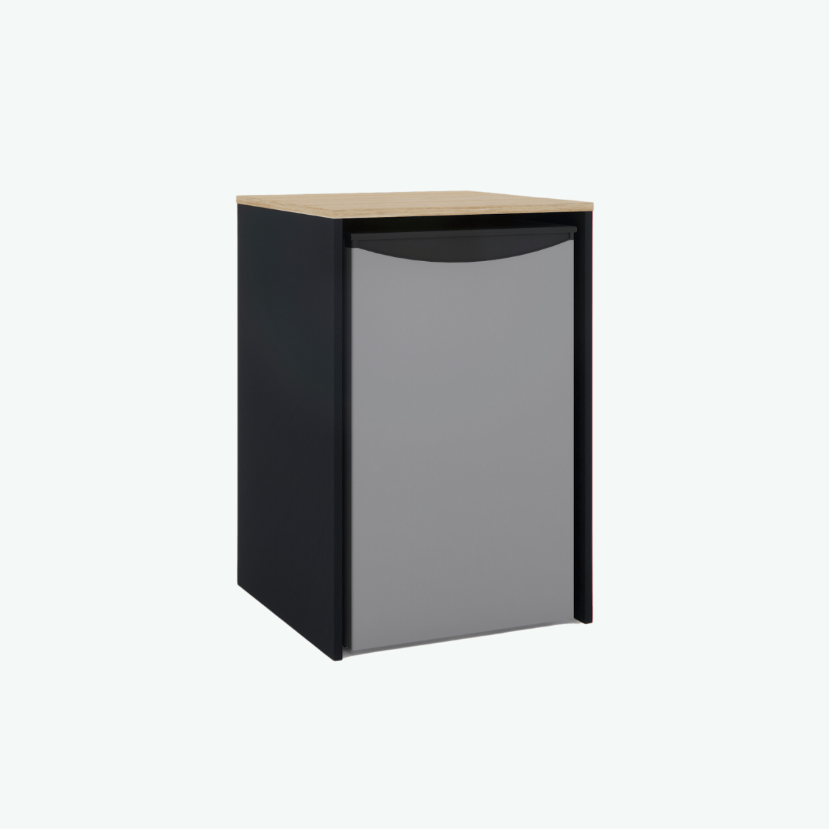 MCF Fridge Hutch - Terril & Classic Oak