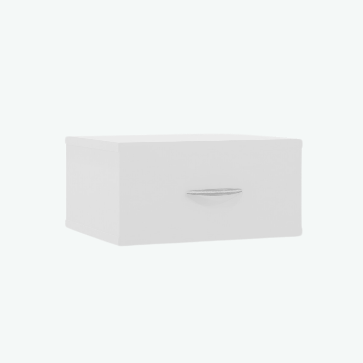 MCF Wall Mounted Drawer - White