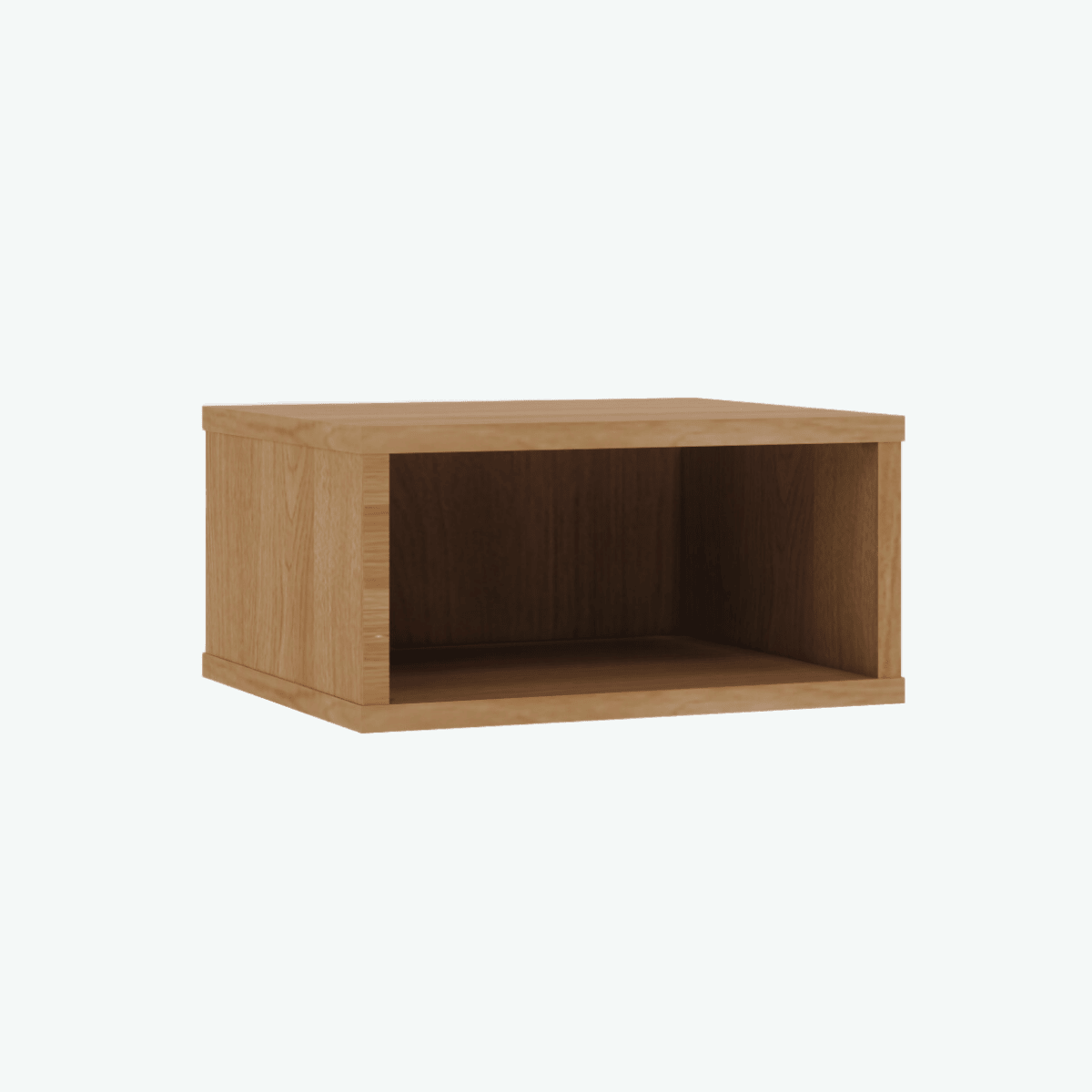 MCF Wall Mounted Open Shelf - Elegant Oak
