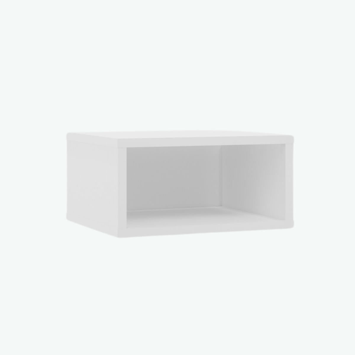 MCF Wall Mounted Open Shelf - White