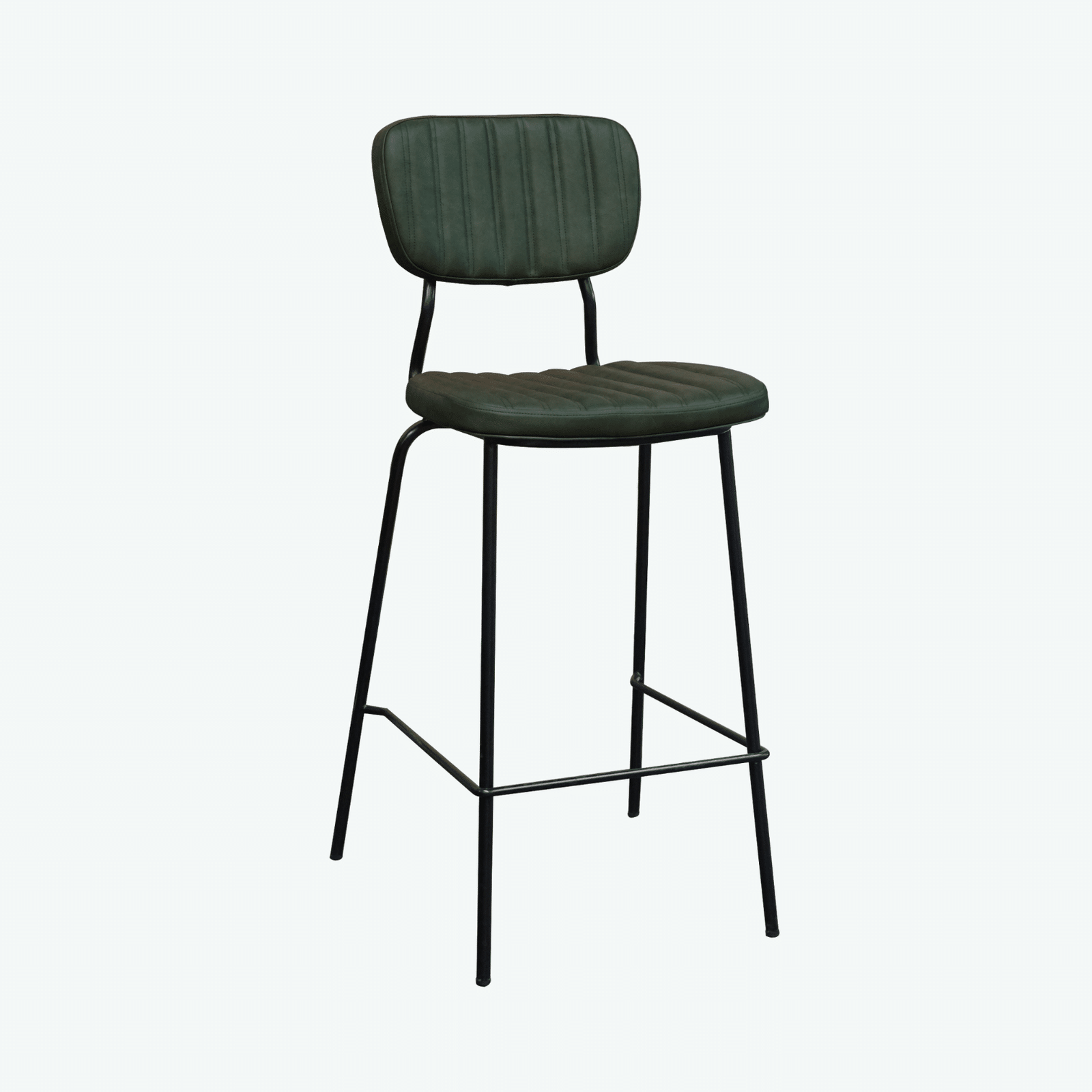 Edison Bar Chair - Vintage Green